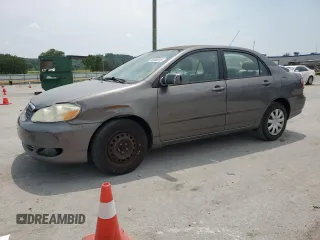 2005 Toyota Corolla CE with VIN 1NXBR32E95Z468877, listed as a Copart auction lot 59640815 with 190,069 mi miles and Salvage title. Bid and sale history available at DreamBid. Image 1.