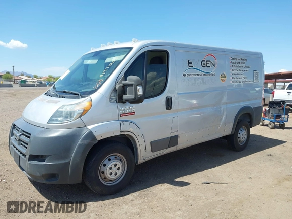 2016 Ram ProMaster Cargo with VIN 3C6TRVAG9GE108282, listed as a IAAI auction lot 41971207 with 215,530 mi miles and . Bid and sale history available at DreamBid. Image 6.