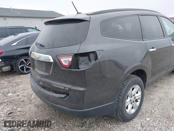 2015 Chevrolet Traverse LS with VIN 1GNKRFED3FJ151986, listed as a IAAI auction lot 42005581 with 159,753 mi miles and . Bid and sale history available at DreamBid. Image 6.
