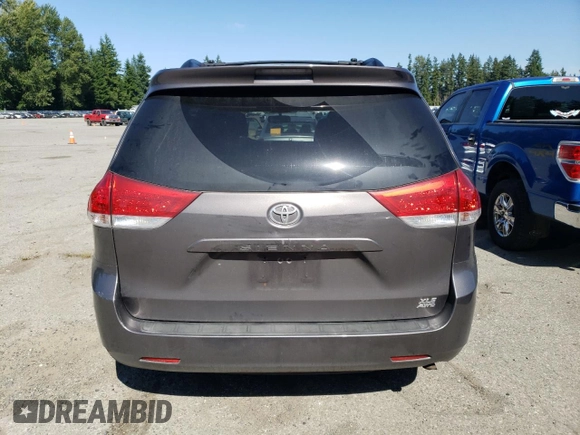 2012 Toyota Sienna XLE with VIN 5TDDK3DC5CS036642, listed as a Copart auction lot 60503325 with 199,097 mi miles and Clean title. Bid and sale history available at DreamBid. Image 6.