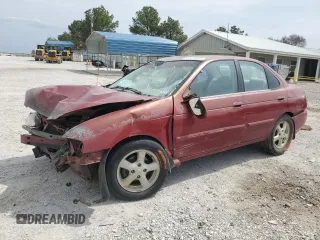2000 Nissan Sentra XE with VIN 3N1CB51D0YL325545, listed as a Copart auction lot 51470555 with Not provided miles and Salvage title. Bid and sale history available at DreamBid. Image 1.