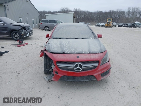 2015 Mercedes-Benz CLA 45 AMG with VIN WDDSJ5CB2FN176601, listed as a IAAI auction lot 41244154 with 129,061 mi miles and . Bid and sale history available at DreamBid. Image 13.