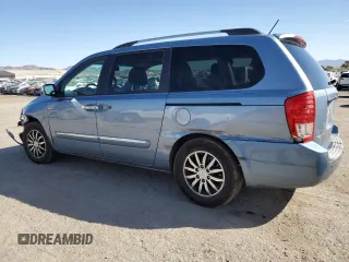 2011 Kia Sedona EX with VIN KNDMH4C79B6377419, listed as a Copart auction lot 46674335 with 159,436 mi miles and Salvage Title. Bid and sale history available at carsss.com. Image 2.