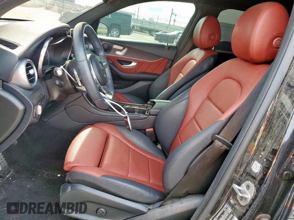 2022 Mercedes-Benz GLC 300 with VIN W1N0G8EB4NV344065, listed as a Copart auction lot 48241895 with 22,024 mi miles and Salvage Title. Bid and sale history available at DreamBid. Image 7.