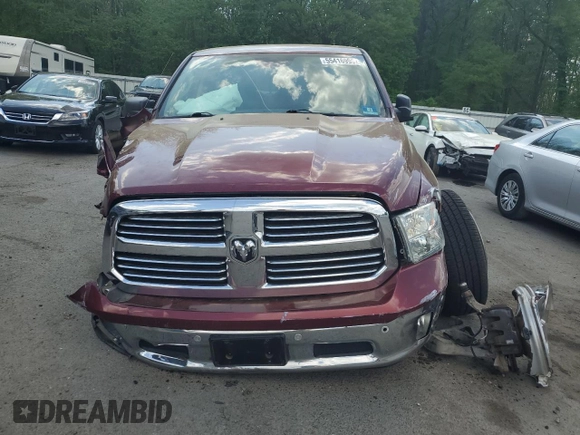 2018 Ram 1500 Big Horn with VIN 1C6RR6GT0JS169268, listed as a Copart auction lot 55416995 with 98,354 mi miles and Salvage title. Bid and sale history available at DreamBid. Image 5.
