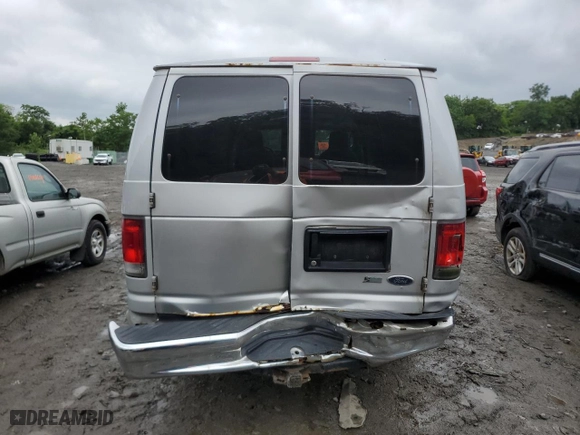 2014 Ford Econoline Cargo Van Commercial with VIN 1FTSS3EL1EDA58657, listed as a Copart auction lot 62948124 with NaN miles and Salvage Title. Bid and sale history available at carsss.com. Image 6.