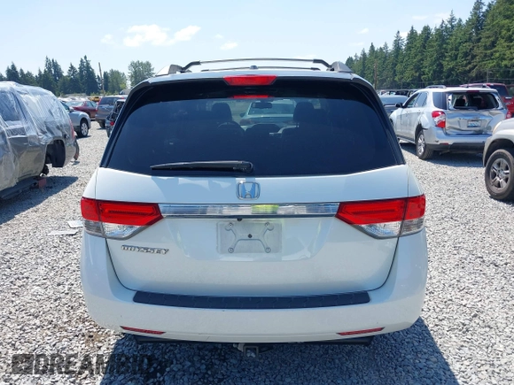 2014 Honda Odyssey EX-L z VIN 5FNRL5H69EB088589, wystawiony jako IAAI lot #42418952 z przebiegiem 96 767 mil mil oraz . Historia ofert i sprzedaży dostępna na DreamBid. Obrazek 17.