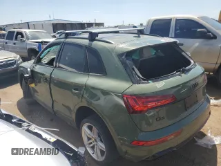 2024 Audi Q5 S line Premium Plus with VIN WA1EAAFYXR2081025, listed as a Copart auction lot 66058324 with 0 mi miles and Salvage Title. Bid and sale history available at carsss.com. Image 2.