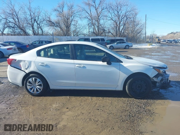 2020 Subaru Impreza with VIN 4S3GKAB64L3604900, listed as a IAAI auction lot 41652056 with 39,656 mi miles and . Bid and sale history available at DreamBid. Image 13.