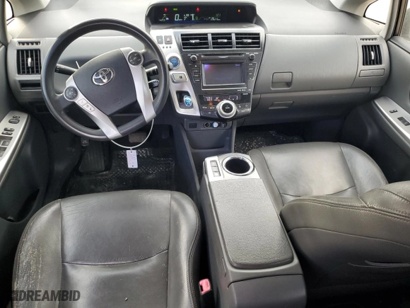 2013 Toyota Prius v Two with VIN JTDZN3EU7D3272765, listed as a Copart auction lot 43926325 with 236,275 mi miles and Salvage Title. Bid and sale history available at carsss.com. Image 8.