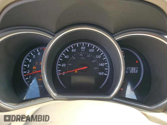 2011 Nissan Murano LE with VIN JN8AZ1MU8BW063431, listed as a Copart auction lot 55163495 with 177,887 mi miles and Salvage Title. Bid and sale history available at DreamBid. Image 9.
