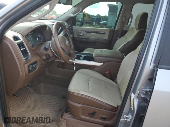 2023 Ram 3500 Laramie with VIN 3C63RRJL0PG501435, listed as a Copart auction lot 62786764 with 21,273 mi miles and Salvage Title. Bid and sale history available at carsss.com. Image 7.