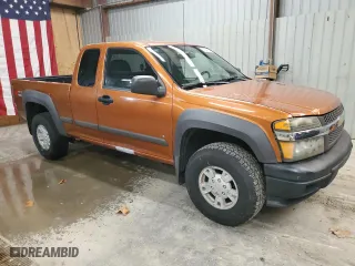 2006 Chevrolet Colorado Work Truck with VIN 1GCDT196268285512, listed as a Copart auction lot 80541544 with 124,196 mi miles and Clean Title. Bid and sale history available at carsss.com. Image 4.