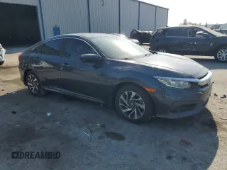 2016 Honda Civic Sedan EX with VIN 19XFC2F75GE026631, listed as a Copart auction lot 54160485 with 86,965 mi miles and Salvage Title. Bid and sale history available at carsss.com. Image 4.