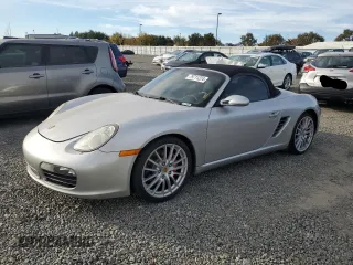 2005 Porsche Boxster S z VIN WP0CB29825U730441, wystawiony jako Copart lot #79711224 z przebiegiem 66 780 mil mil oraz Szkoda całkowita • Salvage title. Historia ofert i sprzedaży dostępna na DreamBid. Obrazek 1.