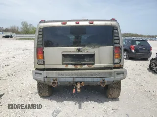 2003 Hummer H2 with VIN 5GRGN23U53H142732, listed as a Copart auction lot 54492145 with 200,324 mi miles and Clean Title. Bid and sale history available at carsss.com. Image 6.