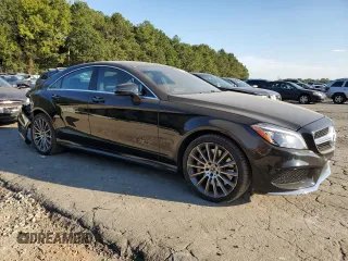 2018 Mercedes-Benz CLS-Class CLS 550 with VIN WDDLJ7DB7JA206559, listed as a Copart auction lot 74939284 with 79,481 mi miles and Salvage Title. Bid and sale history available at carsss.com. Image 4.