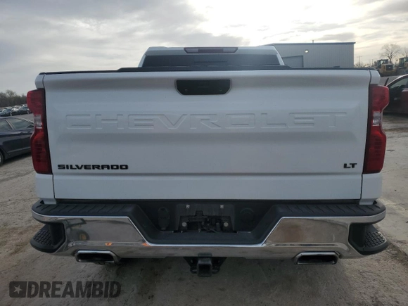 2021 Chevrolet Silverado 1500 LT with VIN 1GCUYDED5MZ142388, listed as a Copart auction lot 49626535 with 49,952 mi miles and Salvage Title. Bid and sale history available at DreamBid. Image 6.
