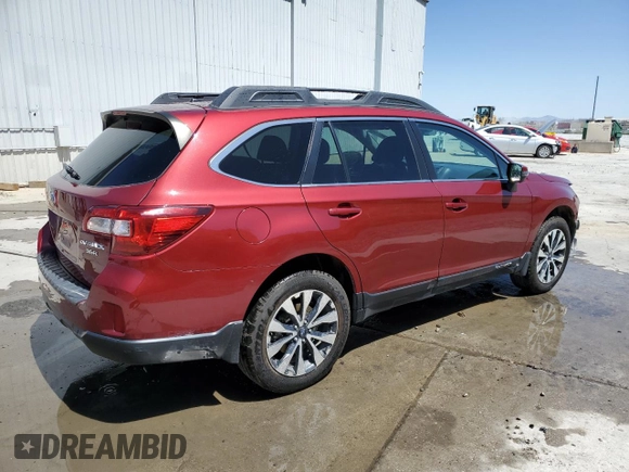2015 Subaru Outback Limited z VIN 4S4BSENC6F3259470, wystawiony jako Copart lot #56180175 z przebiegiem 93 924 mil mil oraz Szkoda całkowita • Salvage title. Historia ofert i sprzedaży dostępna na DreamBid. Obrazek 3.