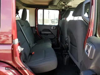 2021 Jeep Wrangler Unlimited Sahara with VIN 1C4HJXEN8MW613404, listed as a Copart auction lot 57155305 with 48,379 mi miles and Salvage title. Bid and sale history available at DreamBid. Image 11.