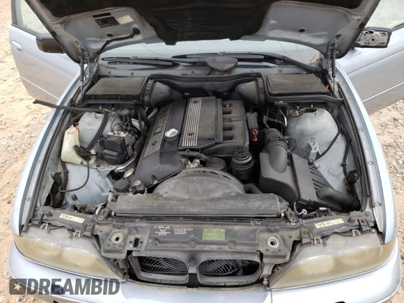 2003 BMW 5 Series 530iA with VIN WBADT63423CK45473, listed as a Copart auction lot 78860014 with 0 mi miles and Salvage Title. Bid and sale history available at carsss.com. Image 11.