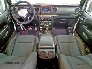 2023 Jeep Gladiator Sport S with VIN 1C6HJTAG1PL542530, listed as a Copart auction lot 60669075 with 44,323 mi miles and Salvage title. Bid and sale history available at DreamBid. Image 8.