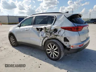 2019 Kia Sportage EX with VIN KNDPN3AC9K7590056, listed as a Copart auction lot 62446895 with 72,011 mi miles and Salvage title. Bid and sale history available at DreamBid. Image 2.