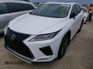 2022 Lexus RX with VIN 2T2YZMDA5NC331975, listed as a Copart auction lot 63980822 with 3,815 mi miles. Bid and sale history available at carsss.com. Image 2.