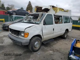 2006 Ford Econoline Cargo with VIN 1FTNS24L16DB06927, listed as a Copart auction lot 55064985 with Not provided miles and Salvage title. Bid and sale history available at DreamBid. Image 1.