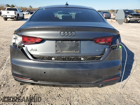 2022 Audi A5 Sportback S line Premium with VIN WAUDACF50NA031721, listed as a Copart auction lot 82432583 with 20,921 mi miles. Bid and sale history available at carsss.com. Image 6.