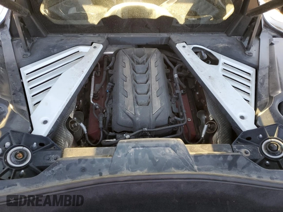 2023 Chevrolet Corvette 2LT with VIN 1G1YB2D40P5101955, listed as a Copart auction lot 50660255 with 21,419 mi miles and Salvage title. Bid and sale history available at DreamBid. Image 11.