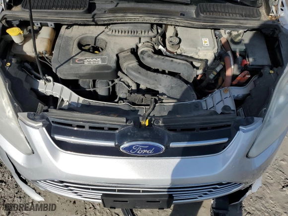 2013 Ford C-Max Energi SEL with VIN 1FADP5CU1DL552609, listed as a Copart auction lot 43457675 with 154,329 mi miles and Salvage Title. Bid and sale history available at carsss.com. Image 11.