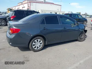 2009 Toyota Corolla with VIN 1NXBU40E49Z105013, listed as a IAAI auction lot 42004417 with 350,091 mi miles. Bid and sale history available at carsss.com. Image 4.