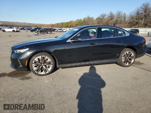 2024 BMW 5 Series 530i xDrive with VIN WBA53FJ00RCS00741, listed as a Copart auction lot 84899434 with 7,103 mi miles and Salvage Title. Bid and sale history available at carsss.com. Image 1.