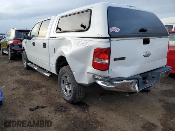 2007 Ford F-150 XLT with VIN 1FTRW14W47KC40614, listed as a Copart auction lot 42415565 with 295,398 mi miles and Salvage title. Bid and sale history available at DreamBid. Image 2.