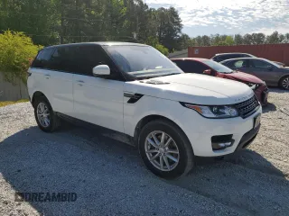 2017 Land Rover Range Rover Sport SE with VIN SALWG2FKXHA673919, listed as a Copart auction lot 53526775 with 110,106 mi miles and Clean Title. Bid and sale history available at carsss.com. Image 4.