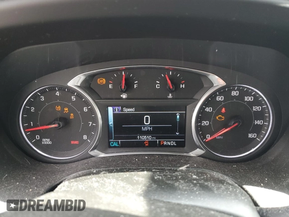 2017 GMC Acadia SLE with VIN 1GKKNSLS4HZ310960, listed as a Copart auction lot 53451395 with 110,510 mi miles and Salvage Title. Bid and sale history available at carsss.com. Image 9.