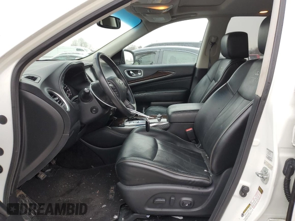 2013 Infiniti JX35 with VIN 5N1AL0MM5DC317507, listed as a Copart auction lot 45091675 with 116,861 mi miles and Salvage Title. Bid and sale history available at DreamBid. Image 7.