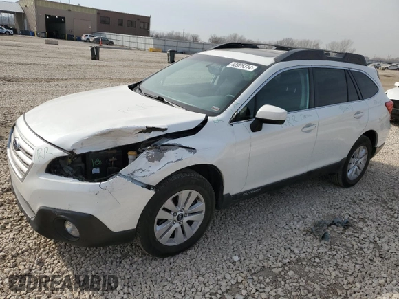 2017 Subaru Outback Premium with VIN 4S4BSADC9H3296719, listed as a Copart auction lot 43928314 with 112,260 mi miles and Salvage title. Bid and sale history available at DreamBid. Image 1.