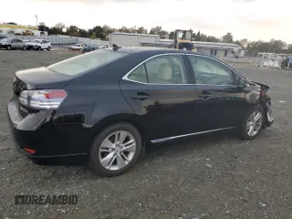 2011 Lexus HS 250h with VIN JTHBB1BA9B2043899, listed as a Copart auction lot 79117634 with 81,481 mi miles and Salvage Title. Bid and sale history available at carsss.com. Image 3.