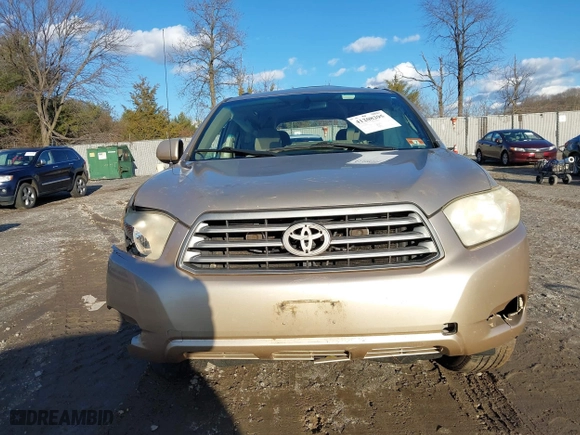 2009 Toyota Highlander with VIN JTEDS41A692084543, listed as a IAAI auction lot 41208295 with 203,620 mi miles. Bid and sale history available at carsss.com. Image 12.