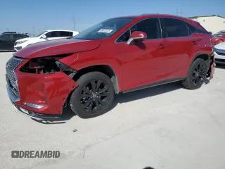 2022 Lexus RX with VIN 2T2HZMAA3NC230146, listed as a Copart auction lot 48912015 with 31,571 mi miles and Salvage Title. Bid and sale history available at carsss.com. Image 1.