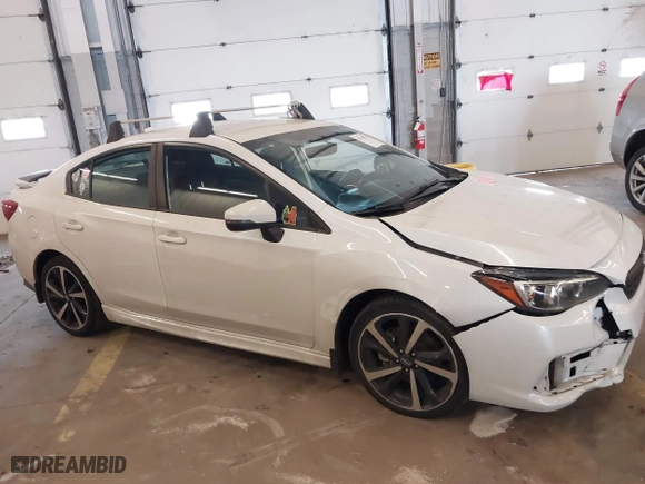 2020 Subaru Impreza Sport with VIN 4S3GKAL69L3612151, listed as a IAAI auction lot 41760734 with 62,768 mi miles. Bid and sale history available at carsss.com. Image 13.