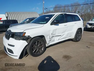 2020 Jeep Grand Cherokee Limited X with VIN 1C4RJFBG8LC125767, listed as a IAAI auction lot 41329300 with 60,886 mi miles. Bid and sale history available at carsss.com. Image 2.