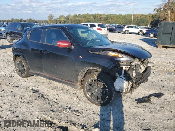 2015 Nissan Juke SV with VIN JN8AF5MV9FT564893, listed as a Copart auction lot 72937033 with 173,717 mi miles and Salvage Title. Bid and sale history available at DreamBid. Image 4.