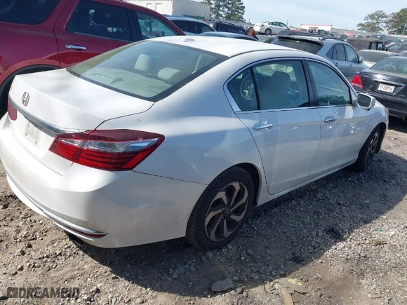 2016 Honda Accord Sedan EX with VIN 1HGCR2F74GA147768, listed as a IAAI auction lot 41907451 with 242,854 mi miles. Bid and sale history available at carsss.com. Image 4.