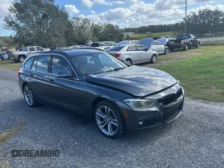 2017 BMW 3 Series 330i xDrive with VIN WBA8K3C38HA022948, listed as a Copart auction lot 80992084 with 34,232 mi miles and Clean Title. Bid and sale history available at carsss.com. Image 1.