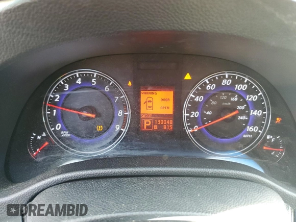 2008 Infiniti G35 x with VIN JNKBV61F58M266875, listed as a Copart auction lot 78424144 with 130,048 mi miles and Clean Title. Bid and sale history available at DreamBid. Image 9.