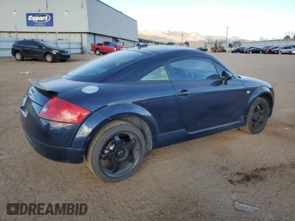 2005 Audi TT with VIN TRUSC28N951007578, listed as a Copart auction lot 86301094 with 141,694 mi miles and Salvage title. Bid and sale history available at DreamBid. Image 3.