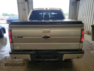 2011 Ford F-150 XLT with VIN 1FTFW1ET5BFC68821, listed as a Copart auction lot 58929135 with 183,397 mi miles and Salvage title. Bid and sale history available at DreamBid. Image 6.